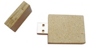 pendrive usb AC - PAPEL RECICLADO