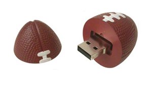 pendrive modelo AC - PELOTA DE RUGBY