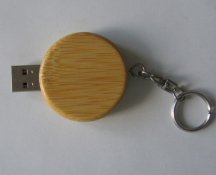 pendrive modelo AC-MADERA OVALADA-AC REDONDA