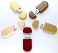 pendrive modelo AC - MADERA ELIPSE